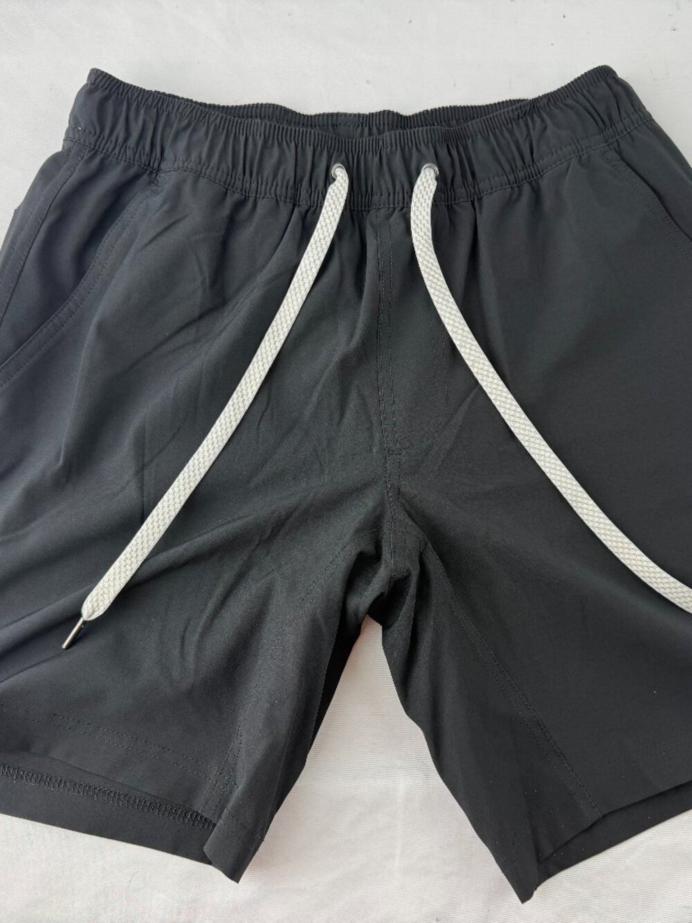 True Classic Mens Athletic Training Shorts Black Small S Activewear Gym